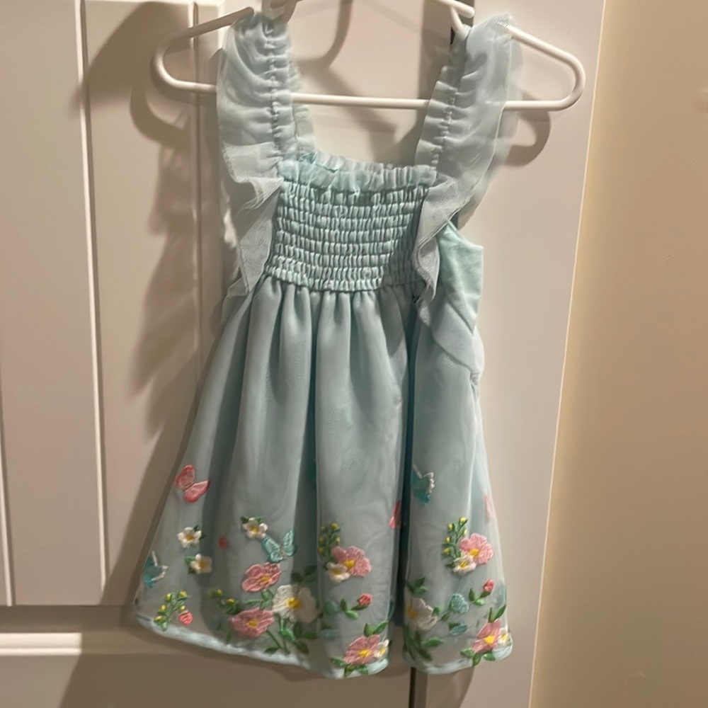 Mayoral light blue dress